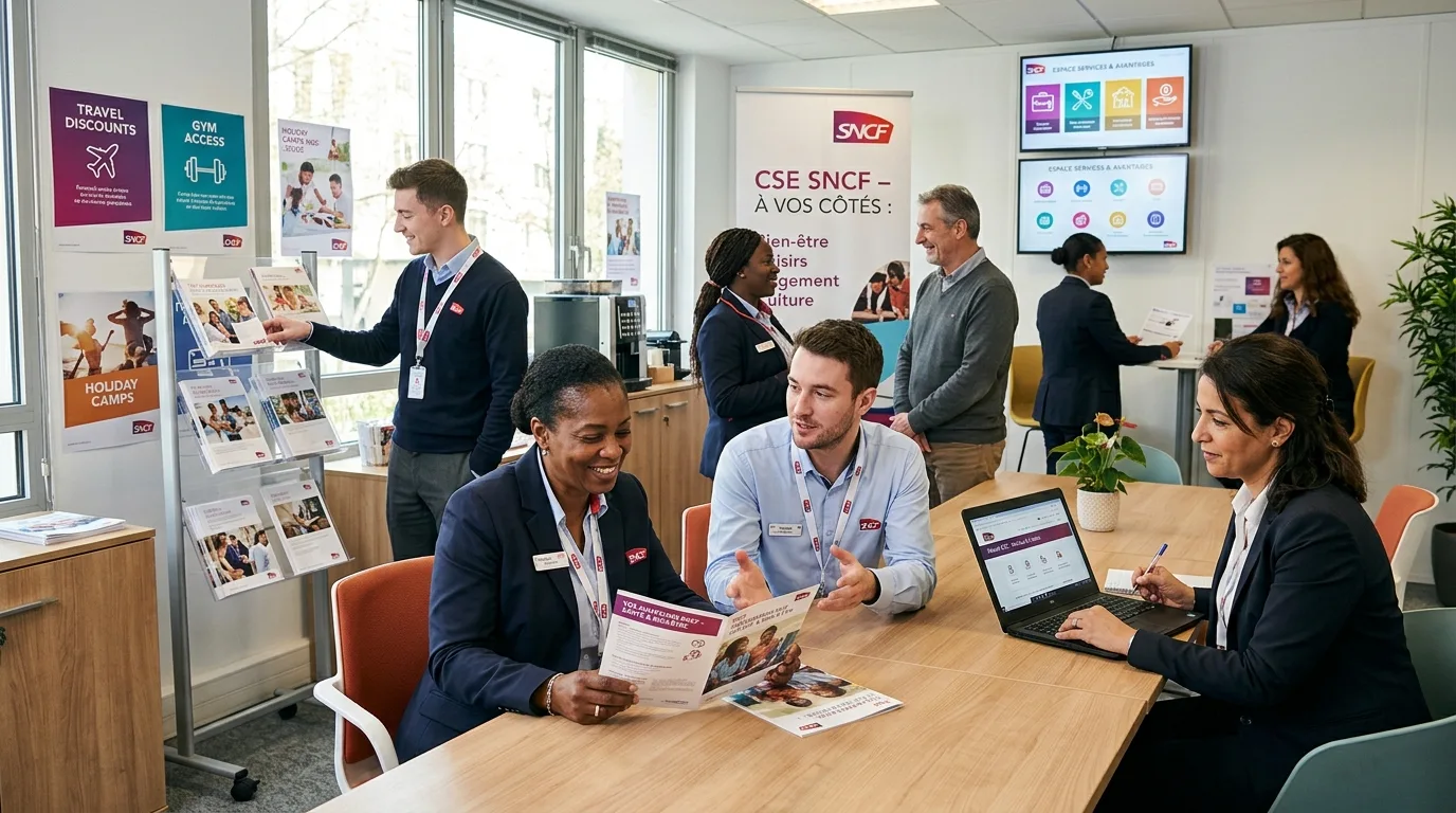 découvrez les avantages et services offerts par le comité d'entreprise sncf aux employés, incluant loisirs, réductions et soutien personnalisé.