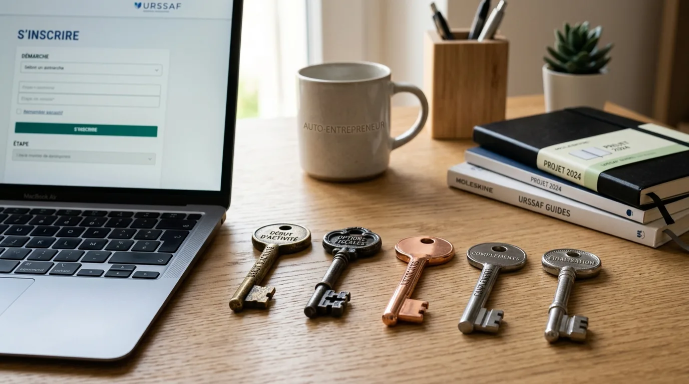 découvrez les 5 étapes clés pour réussir votre inscription urssaf en tant qu'auto-entrepreneur et lancer votre activité en toute sérénité.